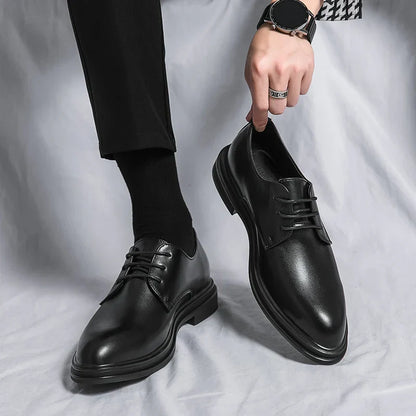 Gary | Men's Lace-Up Oxford Dress Shoes - Image 2