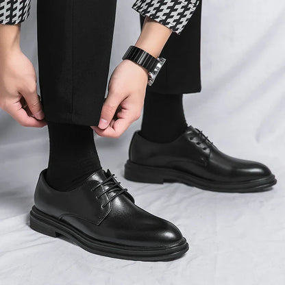 Gary | Men's Lace-Up Oxford Dress Shoes - Image 3