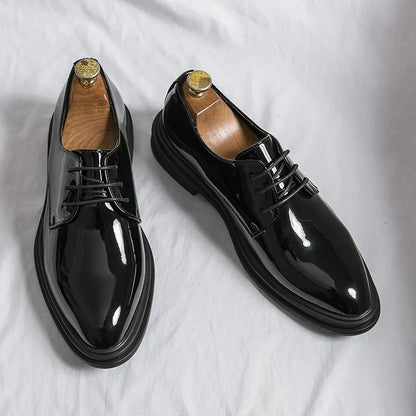 Gary | Men's Lace-Up Oxford Dress Shoes - Image 1