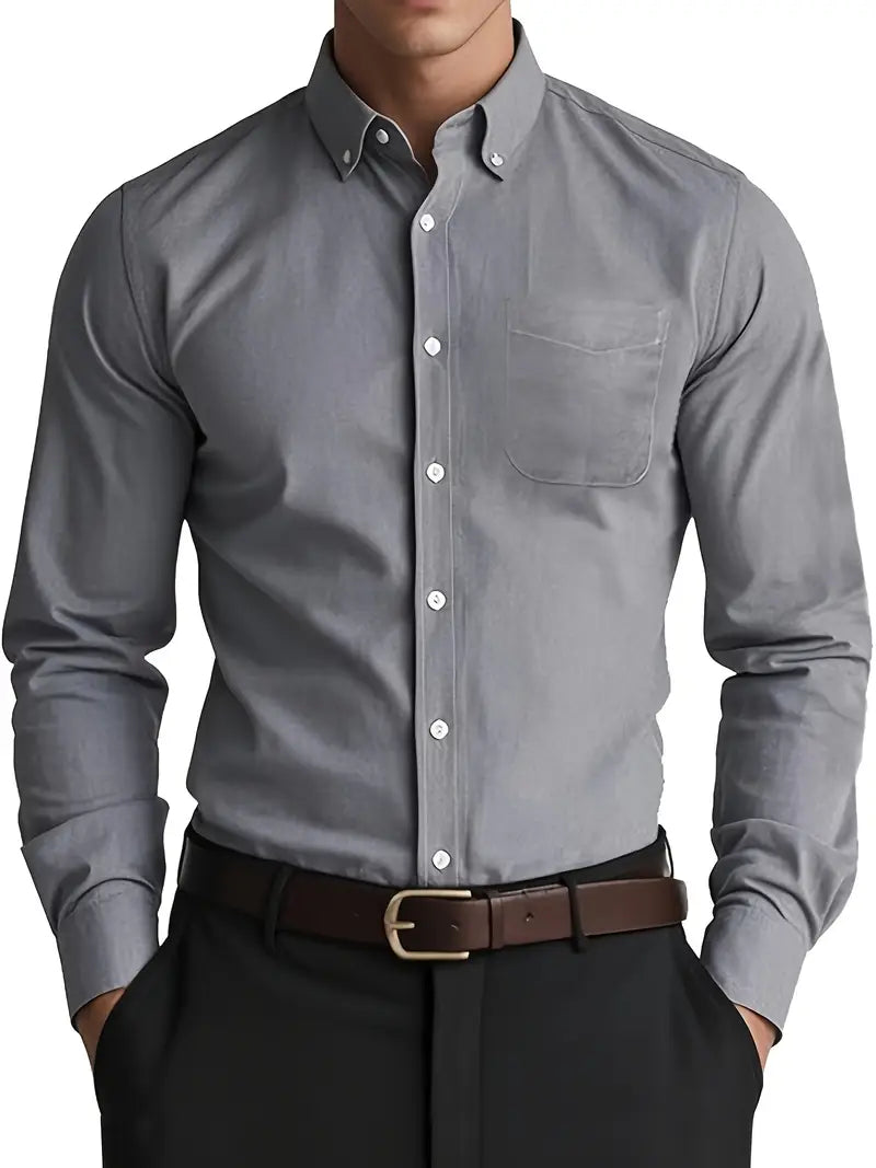 Graham | Men's Button-Down Casual Shirt - Image 2