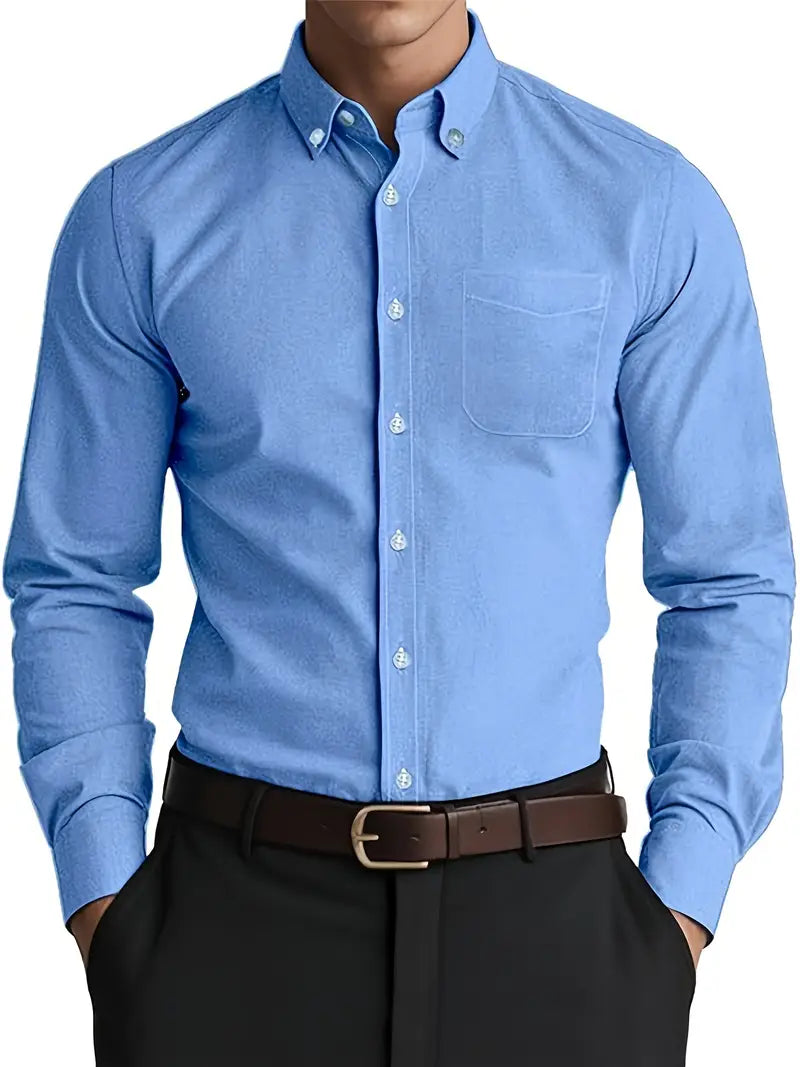 Graham | Men's Button-Down Casual Shirt - Image 3