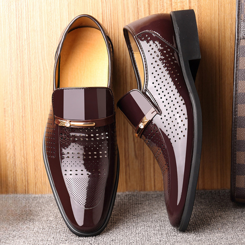 Reuben | Men's Slip-On Dress Loafers - Image 9