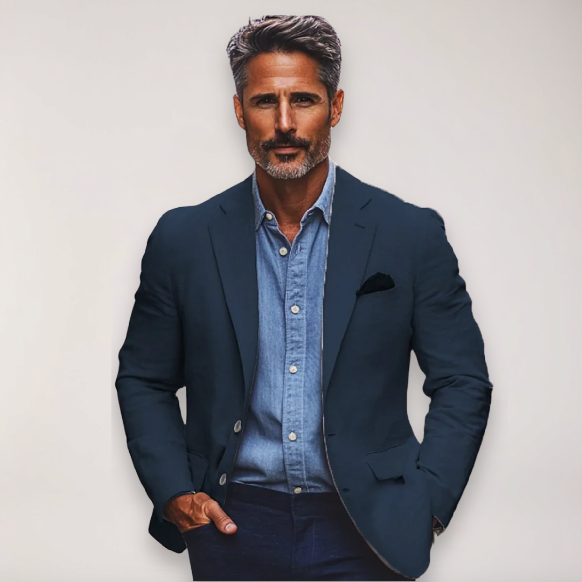 Easton | Men's Single-Breasted Blazer - Image 2