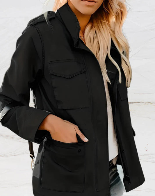 Jessica | Women's Versatile Zip Jacket with Multiple Pockets - Image 2