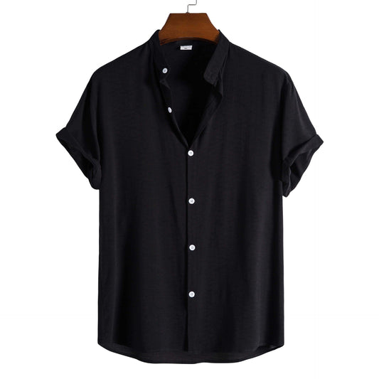 Dakota | Stylish Casual Short-Sleeve Shirt with Modern Cuffs - Image 1