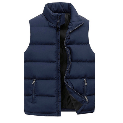 Bo | Men's Quilted Puffer Vest - Image 2