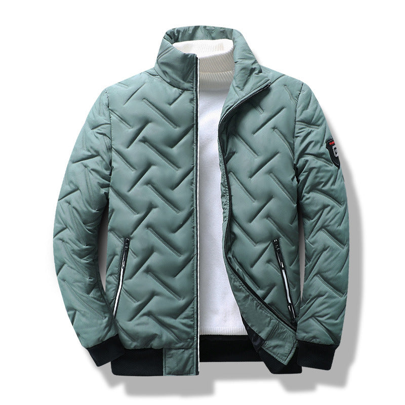 Liam | Men's Quilted Jacket - Stylish and Modern Slim Fit - Image 4