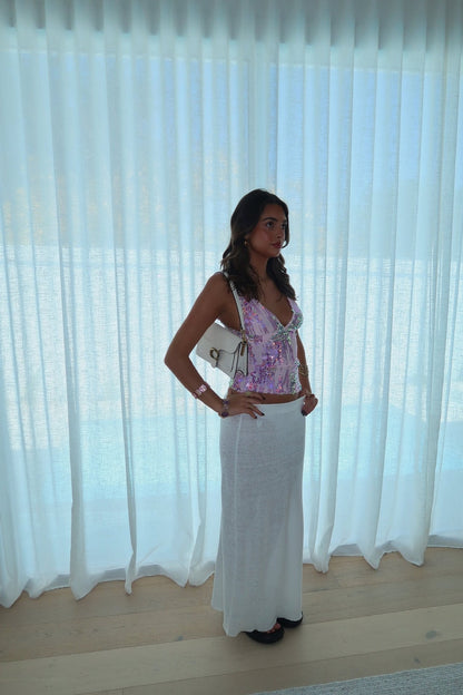 Winnie | Eye-catching Sequin Halter Tank Top - Image 5