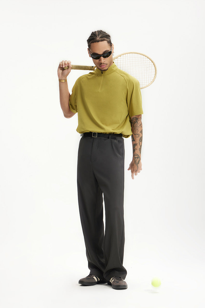 Miles | Men's Wide Leg Dress Pants - Image 3