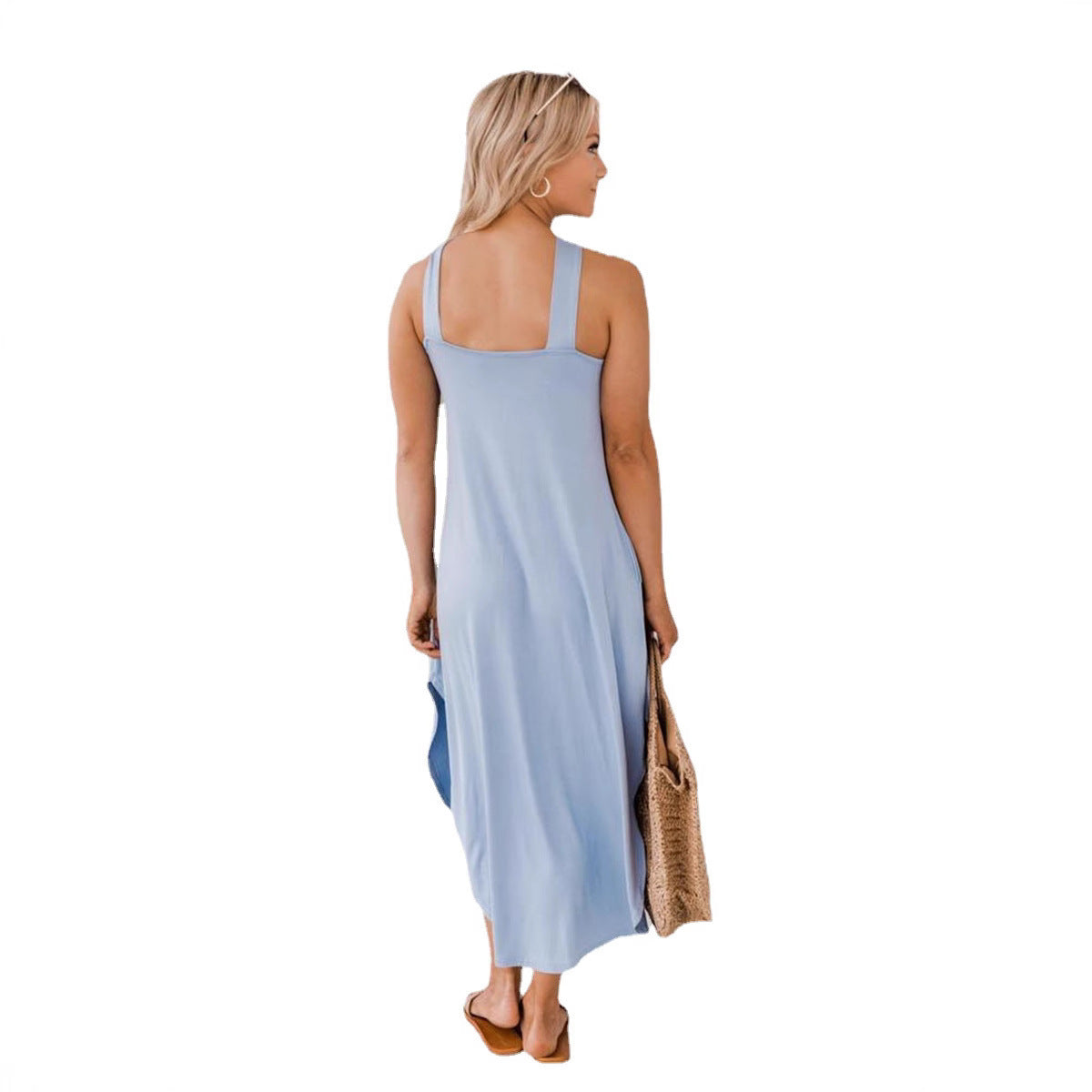 Megan - laura | Elegant Halter Neck Dress for Summer - Image 6