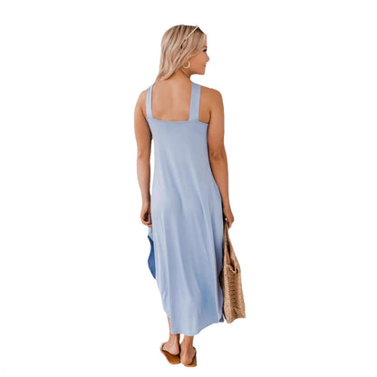 Megan - laura | Elegant Halter Neck Dress for Summer - Image 6
