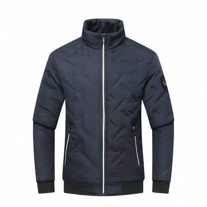Liam | Men's Quilted Jacket - Stylish and Modern Slim Fit - Image 2