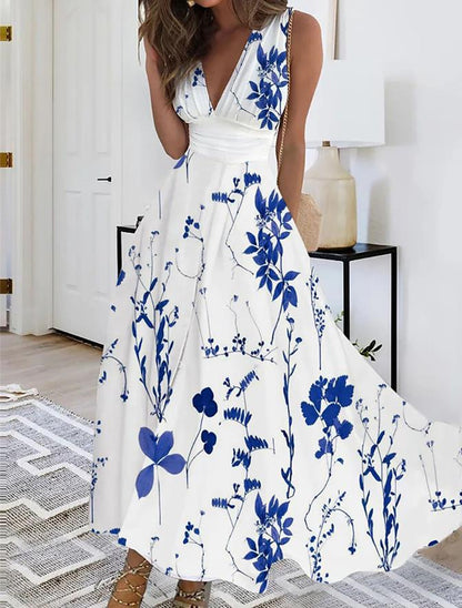 Sabrina | Enchanting Floral Maxi Dress for Effortless Elegance - Image 2