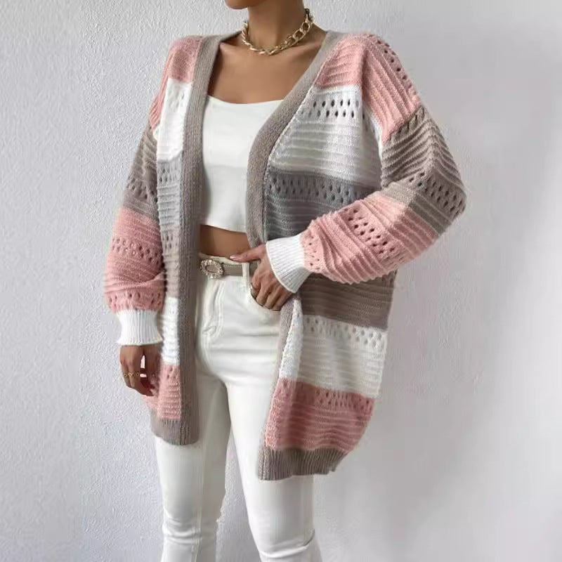Veronica | Women's Oversized Open Front Cardigan - Image 1