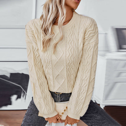 Fern | Women's Relaxed Fit Crewneck Sweater - Image 1