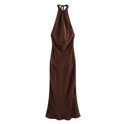 Charlotte | Elegant Velvet Dusk Midi Dress for Evening Wear - Image 2
