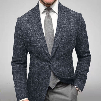 Archie | Men's Slim Fit Notch Lapel Blazer - Image 2