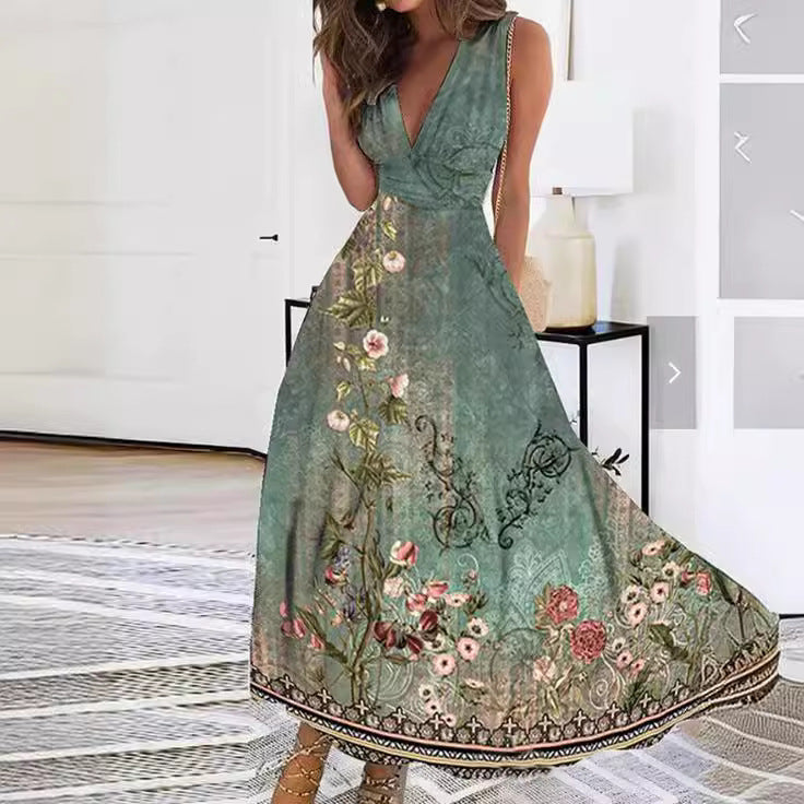 Sabrina | Enchanting Floral Maxi Dress for Effortless Elegance - Image 1