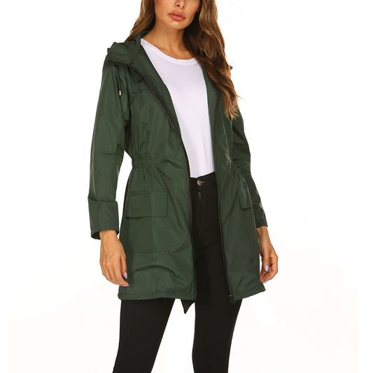 Candice | Women's Hooded Rain Jacket - Image 1