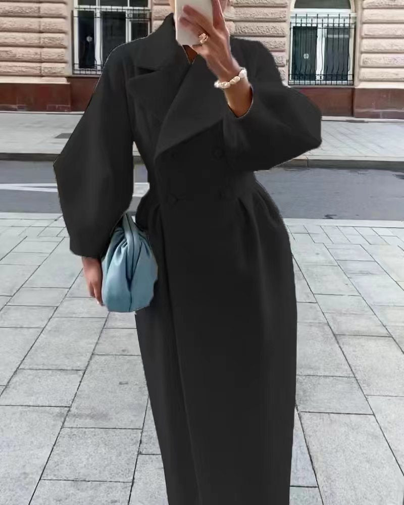 Judith | Women's Double-Breasted Wrap Coat - Image 5