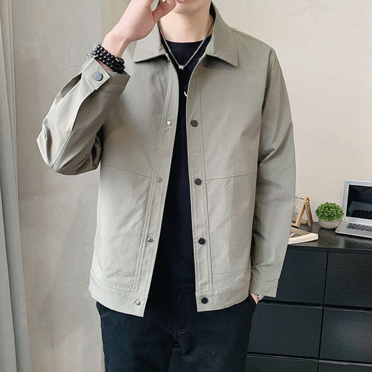 Joel | Casual Down Collar Jacket for Men - Image 1