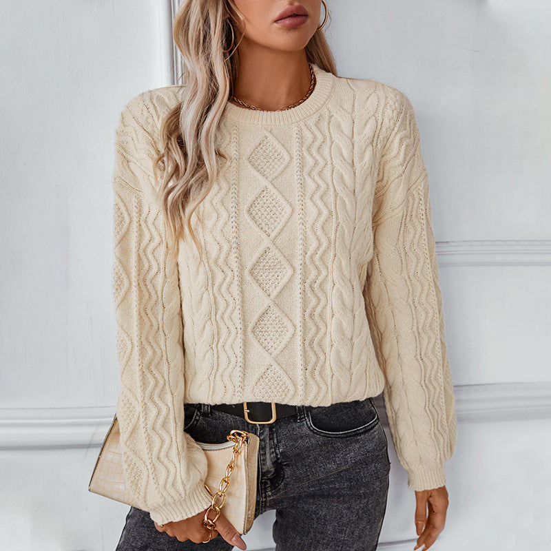 Fern | Women's Relaxed Fit Crewneck Sweater - Image 5