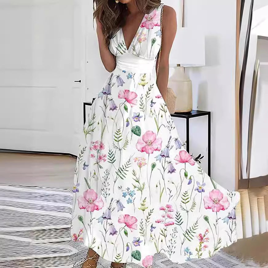Sabrina | Enchanting Floral Maxi Dress for Effortless Elegance - Image 3