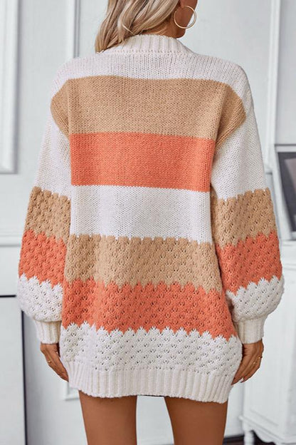 Amber | Women's Oversized Knit Cardigan - Image 5