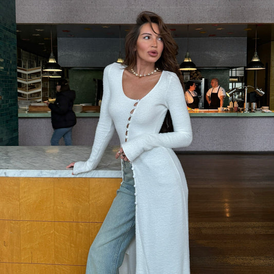 Gina | Women's Button-Down Sweater - Image 1