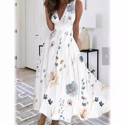 Sabrina | Enchanting Floral Maxi Dress for Effortless Elegance - Image 5