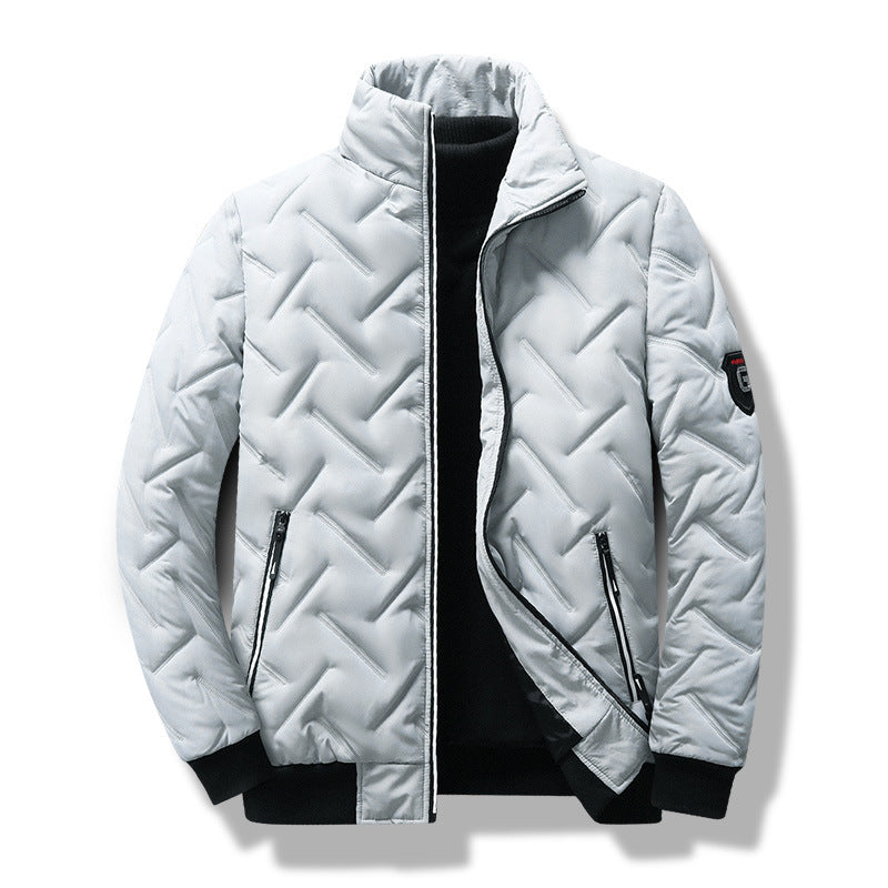 Liam | Men's Quilted Jacket - Stylish and Modern Slim Fit - Image 3
