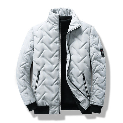 Liam | Men's Quilted Jacket - Stylish and Modern Slim Fit - Image 3