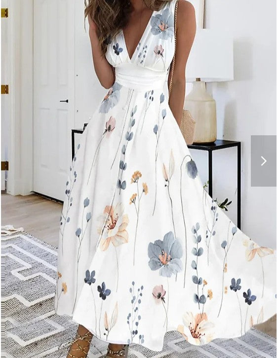 Sabrina | Enchanting Floral Maxi Dress for Effortless Elegance - Image 4
