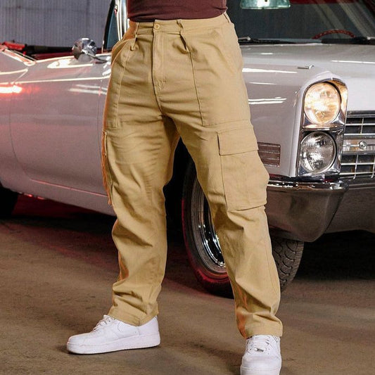 Laurence | Men's Cargo Pants - Loose Fit - Stylish Utility Design - Image 1