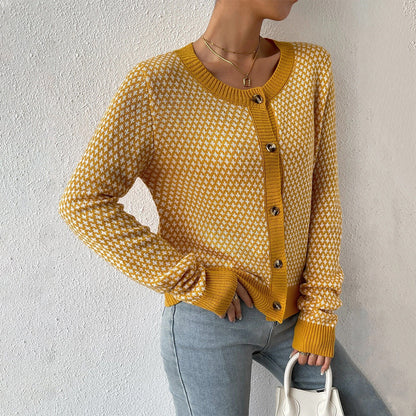 Karina | Women's Button-Front Cardigan Sweater - Image 3