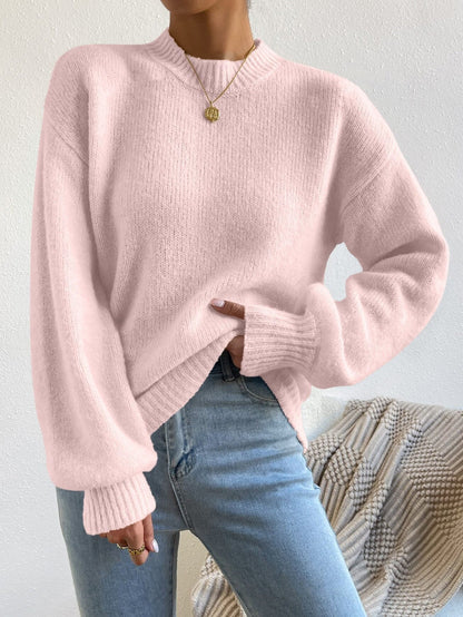 Delilah | Women's Relaxed Fit Crewneck Sweater - Image 2