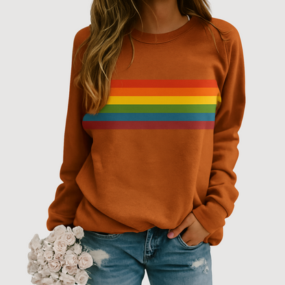 Tabitha | Women's Long Sleeve Crewneck Sweatshirt - Image 3