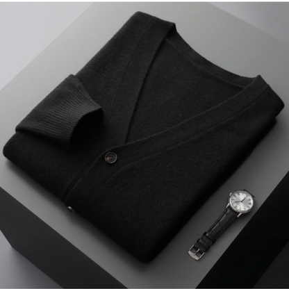 Nicholas | Men's V-Neck Cardigan - Image 15