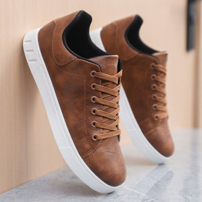 Robert | Stylish Vegan Leather Sneakers for Men - Image 4