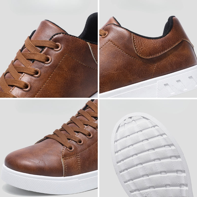 Robert | Stylish Vegan Leather Sneakers for Men - Image 5
