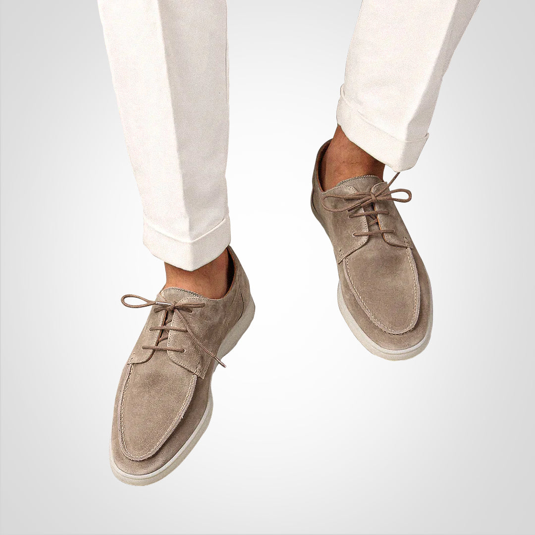 Hugh | Men's Lace-Up Casual Boat Shoes - Image 5