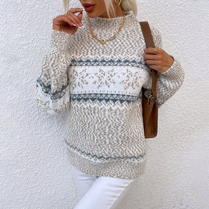 Frances | Women's Fair Isle Pullover Sweater - Image 2