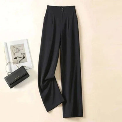 Michelle | High-Waisted Wide Leg Pants - Lightweight and Breathable - Image 6