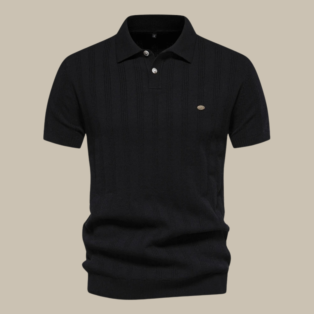 Blake | Stylish Merino Wool Polo Shirt for Men - Image 1