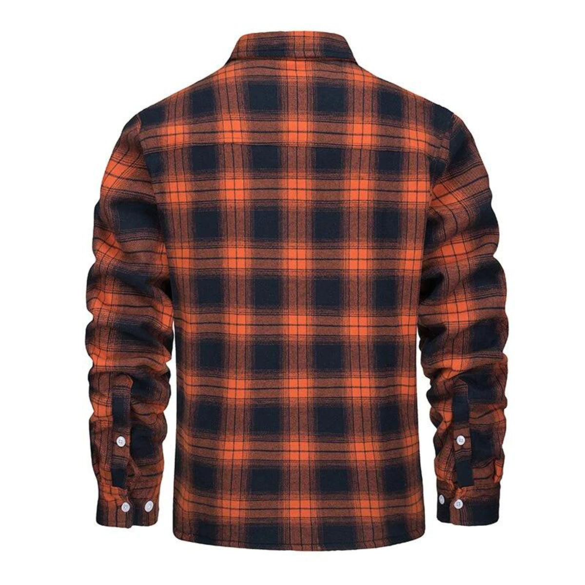 Ross | Men's Sherpa Lined Flannel Shirt Jacket - Image 8