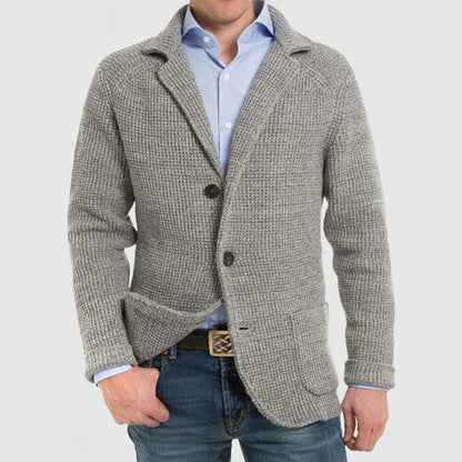 Henry | Men's Two-Button Knit Blazer - Image 8