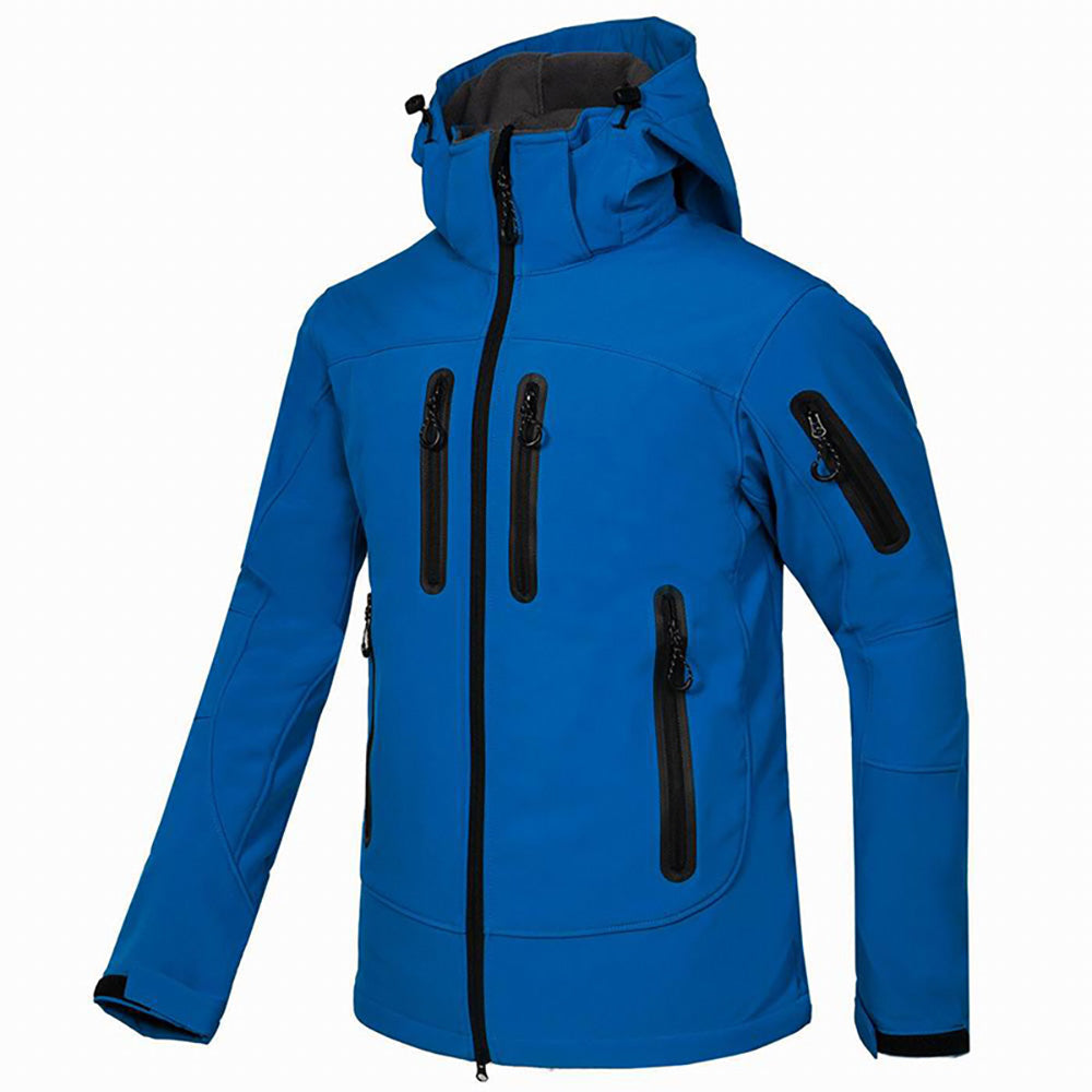 Percy | Men's Full Zip Hooded Jacket - Image 1