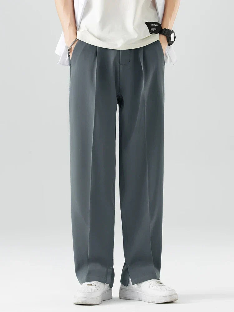 George | Men's Trousers - Straight Leg - Relaxed Fit - Soft Breathable Fabric - Full Length - Image 5