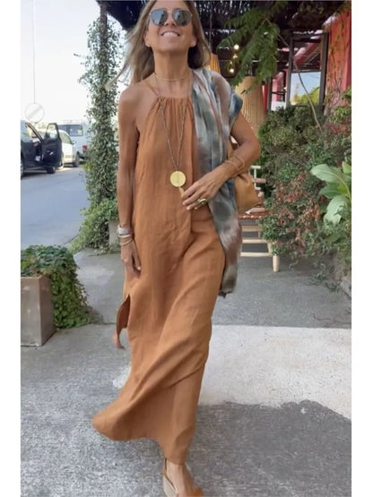 Melinda | Elegant Halter Dress for Summer Events - Image 7