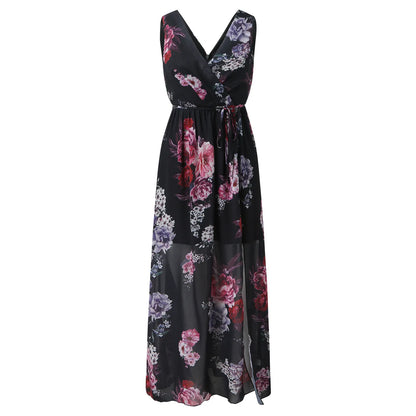 Felicia | Elegant Slit Maxi Dress for Every Occasion - Image 5